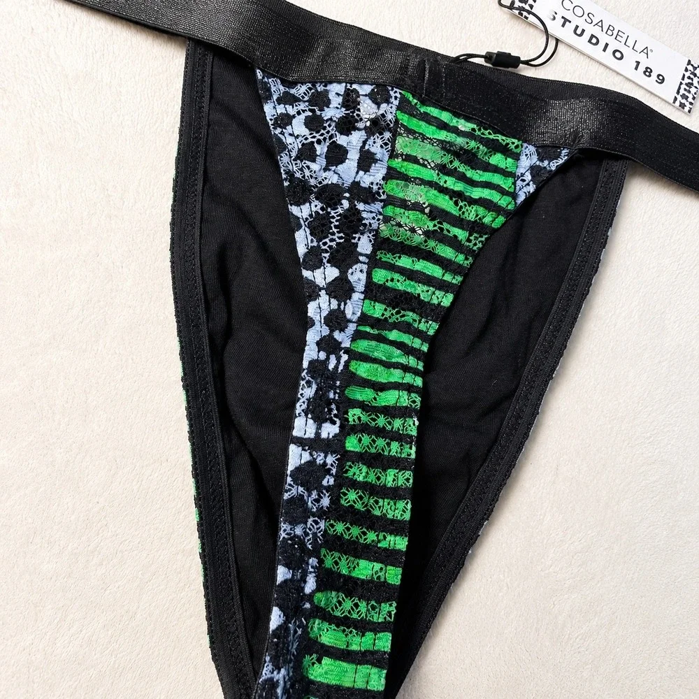 COSABELLA‎ x Studio 189 Men's Printed Italian Thong Aggie - Size M / NWT